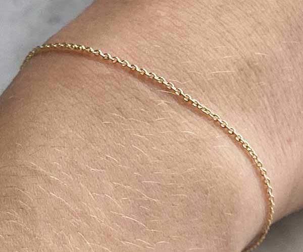 Permanently Welded Bracelet - Permanent Gold Bracelet – Love Weld™