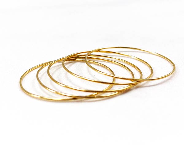 Ultra Fine Gold Thread Ring