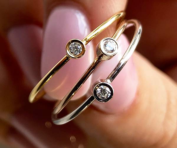 Ultra Fine Diamond Ring